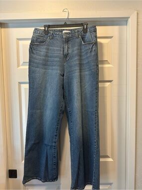 Habitual Medium Blue Wide Leg Jeans